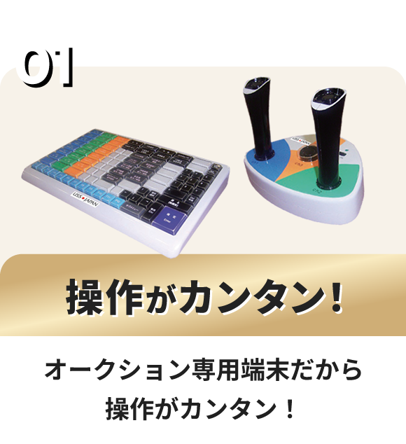 操作がカンタン！